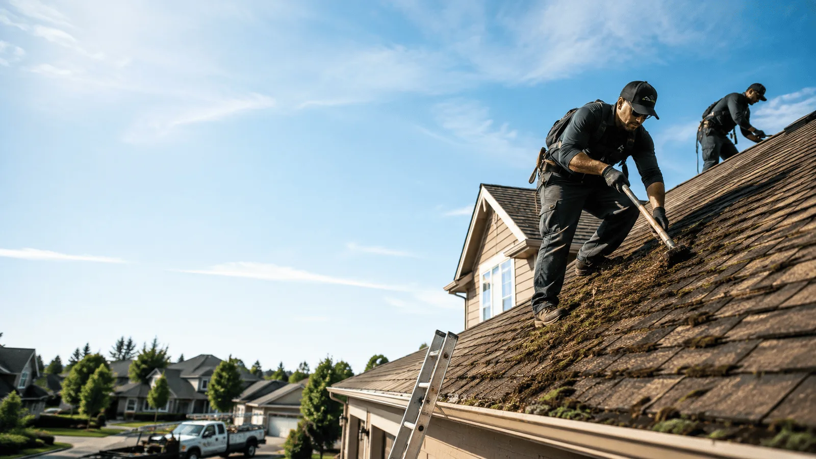 Roof Moss Removal in Liberty, TX near me